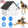 Ultrasonic Anti-barking Device 50Feet Sensing Sonic Dog Bark Deterrent Dog Bark Control with 3 Sensitivity Levels 3 Sensing Distances Indoor Outdoor