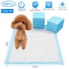 50Pcs/Set Dog Training Pads Puppy Pee Pads Cat Wee Mats Potty-Train 24’’*18’’ M