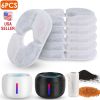 6Pack Pet Water Fountain Replacement Filter Activated Carbon Ion Resin Filter Cotton Filtration System For 2.5L Automatic Water Fountain