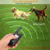 Dog Bark Collar IP67 Waterproof Rechargeable Dog Training Receiver Shock Collar Receiver with Beep Vibration Shock 9 Levels 1640ft Remote Range