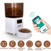 5L Automatic Pet Feeder Timed 2.4G WiFi Cat Feeder With App Control 1-10Meals Dry Food Per Day Type-C Battery Dual Power Supply For Cats Dogs