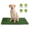 23.23x18.12” Replacement Grass Mat For Pet Potty Tray Dog Pee Potty Grass Turf Pad Fast Drainage Easy Cleaning