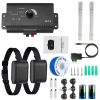 Electric Dog Fence System Pet Tone Shock Boundary Containment Water Resistant Collar Receiver For Small Medium Large Dog