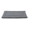 Dog Bed Mat Comfortable Fleece Pet Dog Crate Carpet Reversible Pad Joint Relief For S/M/L Dogs w/ Water Resistant Breathable Cushion Pad Sofa Car Seat