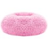 Pet Dog Bed Soft Warm Fleece Puppy Cat Bed Dog Cozy Nest Sofa Bed Cushion For S/M Dog