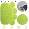 Dog Cat Bowl Mat Pet Food Water Feeding Mat Non-slip Pet Dish Tray Mat Paw Clean Placemat